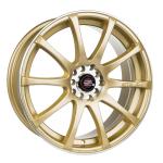 Barzetta GTR Gold wheels