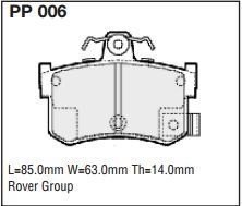 pp006.jpg Black Diamond PP006 predator pad brake pad kit