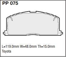 pp075.jpg Black Diamond PP075 predator pad brake pad kit