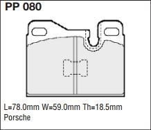 pp080.jpg Black Diamond PP080 predator pad brake pad kit