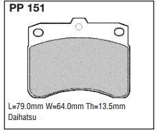 pp151.jpg Black Diamond PP151 predator pad brake pad kit