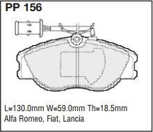 pp156.jpg Black Diamond PP156 predator pad brake pad kit