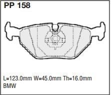pp158.jpg Black Diamond PP158 predator pad brake pad kit