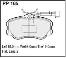 pp165.jpg Black Diamond PP165 predator pad brake pad kit