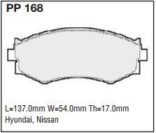 pp168.jpg Black Diamond PP168 predator pad brake pad kit