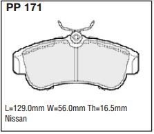 pp171.jpg Black Diamond PP171 predator pad brake pad kit