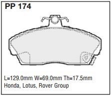 pp174.jpg Black Diamond PP174 predator pad brake pad kit