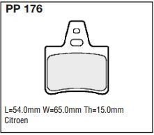 pp176.jpg Black Diamond PP176 predator pad brake pad kit