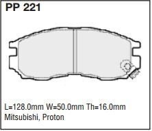 pp221.jpg Black Diamond PP221 predator pad brake pad kit