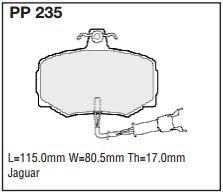 pp235.jpg Black Diamond PP235 predator pad brake pad kit