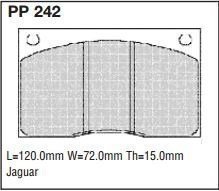 pp242.jpg Black Diamond PP242 predator pad brake pad kit