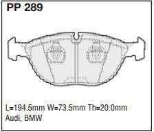 pp289.jpg Black Diamond PP289 predator pad brake pad kit
