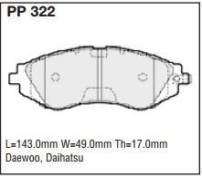 pp322.jpg Black Diamond PP322 predator pad brake pad kit