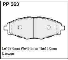 pp363.jpg Black Diamond PP363 predator pad brake pad kit