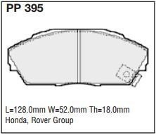 pp395.jpg Black Diamond PP395 predator pad brake pad kit