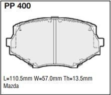 pp400.jpg Black Diamond PP400 predator pad brake pad kit