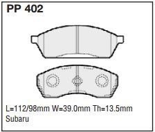 pp402.jpg Black Diamond PP402 predator pad brake pad kit