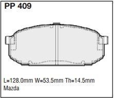 pp409.jpg Black Diamond PP409 predator pad brake pad kit