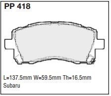 pp418.jpg Black Diamond PP418 predator pad brake pad kit