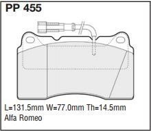 pp455.jpg Black Diamond PP455 predator pad brake pad kit