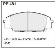 pp481.jpg Black Diamond PP481 predator pad brake pad kit