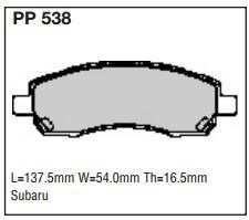 pp538.jpg Black Diamond PP538 predator pad brake pad kit