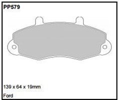 pp579.jpg Black Diamond PP579 predator pad brake pad kit