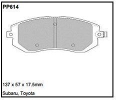 pp614.jpg Black Diamond PP614 predator pad brake pad kit