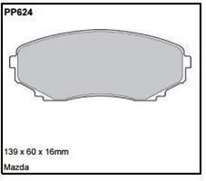 pp624.jpg Black Diamond PP624 predator pad brake pad kit