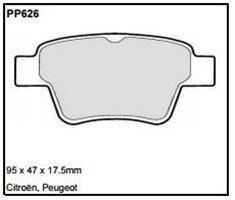 pp626.jpg Black Diamond PP626 predator pad brake pad kit
