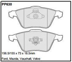 pp630.jpg Black Diamond PP630 predator pad brake pad kit