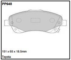 pp648.jpg Black Diamond PP648 predator pad brake pad kit