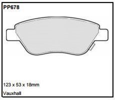 pp678.jpg Black Diamond PP678 predator pad brake pad kit