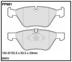 pp681.jpg Black Diamond PP681 predator pad brake pad kit