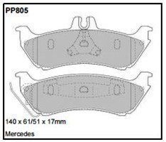 pp805.jpg Black Diamond PP805 predator pad brake pad kit