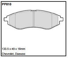 pp810.jpg Black Diamond PP810 predator pad brake pad kit