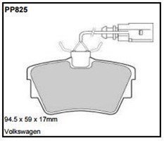 pp825.jpg Black Diamond PP825 predator pad brake pad kit