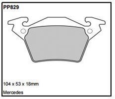 pp829.jpg Black Diamond PP829 predator pad brake pad kit