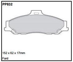 pp832.jpg Black Diamond PP832 predator pad brake pad kit