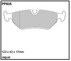 pp835.jpg Black Diamond PP835 predator pad brake pad kit