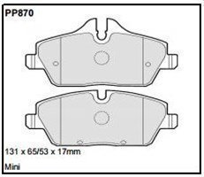pp870.jpg Black Diamond PP870 predator pad brake pad kit