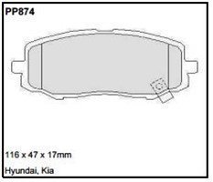 pp874.jpg Black Diamond PP874 predator pad brake pad kit