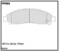 pp895.jpg Black Diamond PP895 predator pad brake pad kit