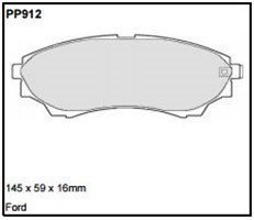 pp912.jpg Black Diamond PP912 predator pad brake pad kit