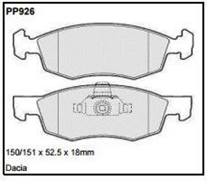 pp926.jpg Black Diamond PP926 predator pad brake pad kit