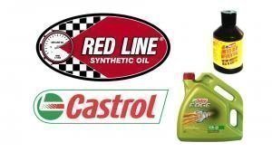 Castrol and Red Line oils