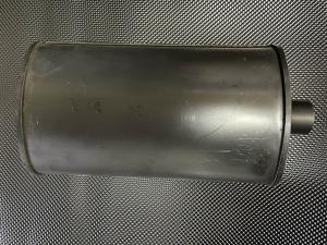 RM Motors Aluminized steel 2 by 1 mounting through silencer