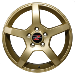 Barzetta Inverno Gold wheels