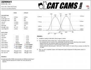 catcams_2290641.jpg Catcams camshaft Ford CYBA, Cybb 145hp duratec