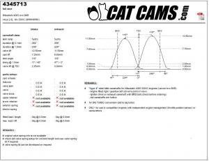 catcams_4345713.jpg Catcams camshaft Mitsubishi 4G63 evo 8MR